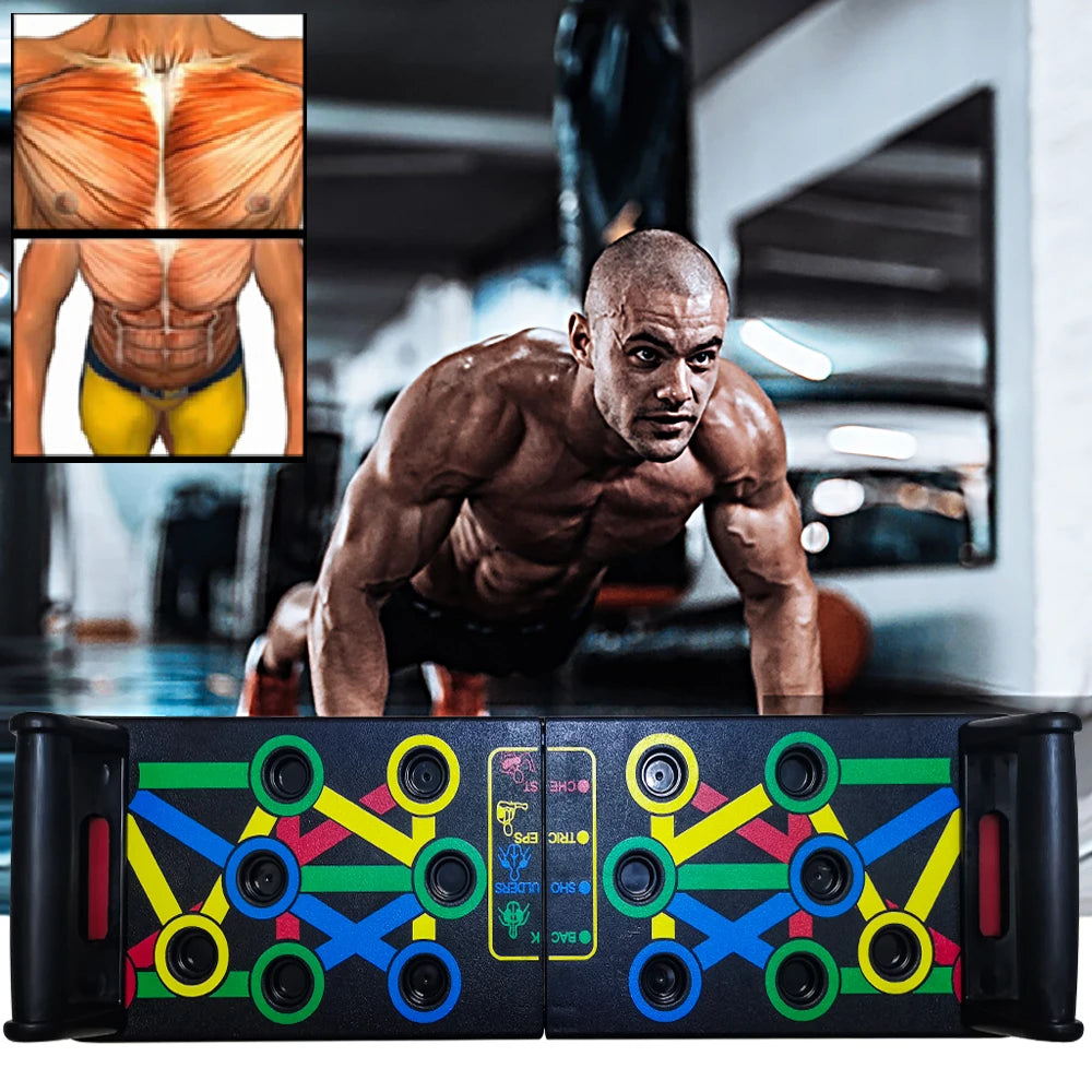 Shred X Fit™ 14-in-1 Push Up Board